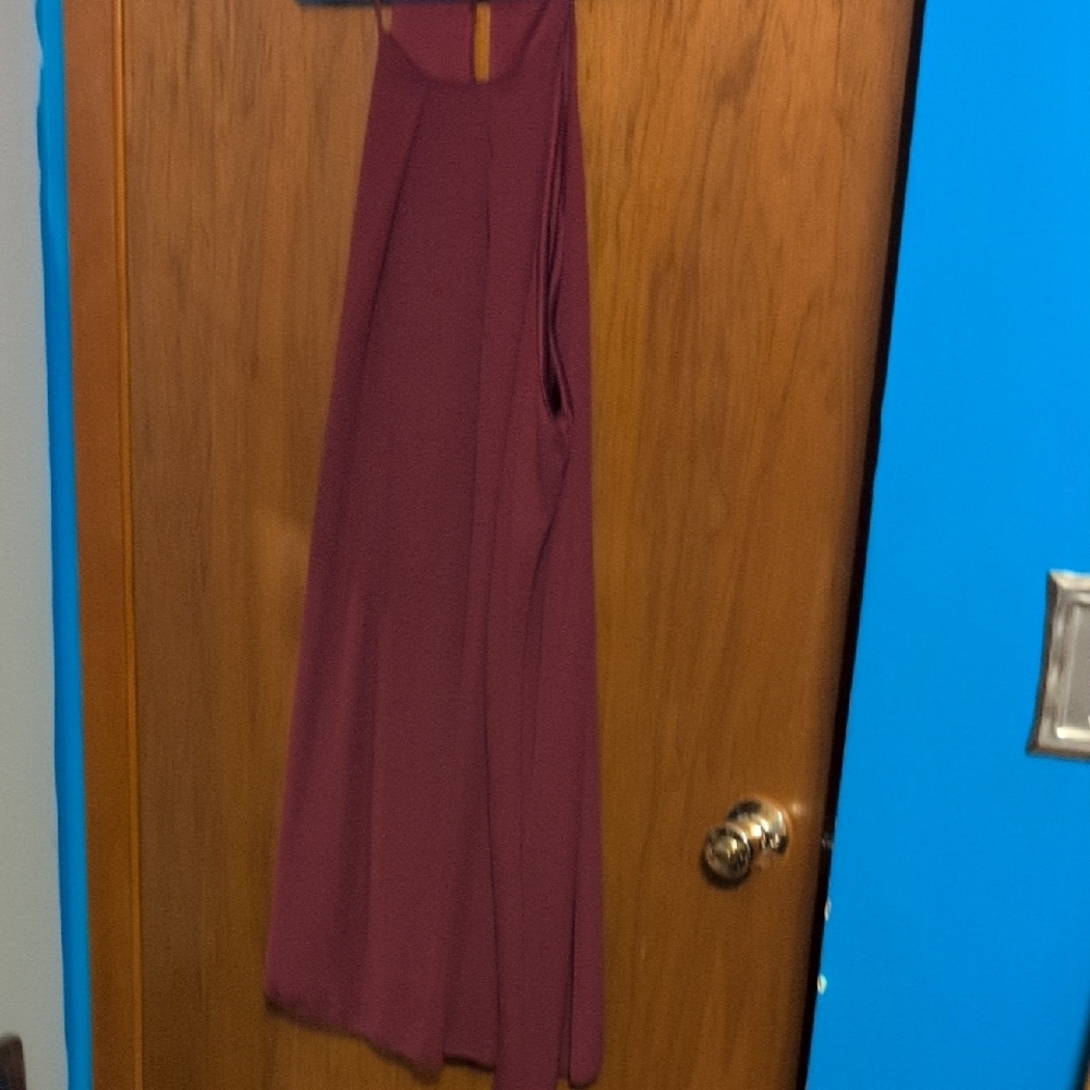 Charlotte Russe Wine Midi Dress